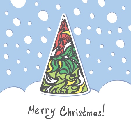 christmas cardのイラスト素材