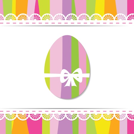 greeting card for the Easterのイラスト素材
