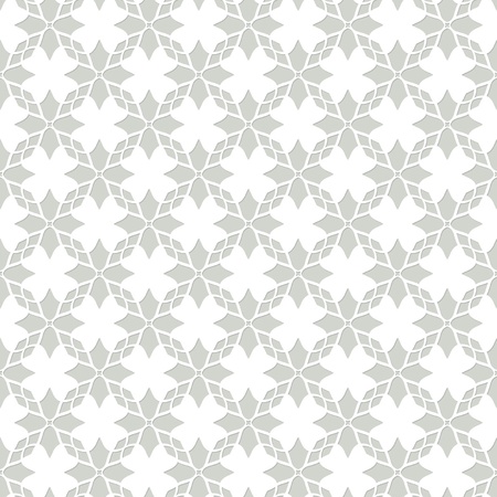 lacy floral seamless patternのイラスト素材