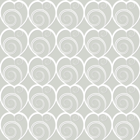 seamless pattern with heartsのイラスト素材