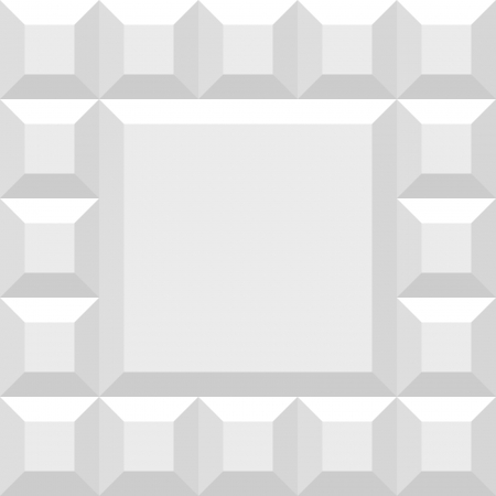 white 3d frameのイラスト素材