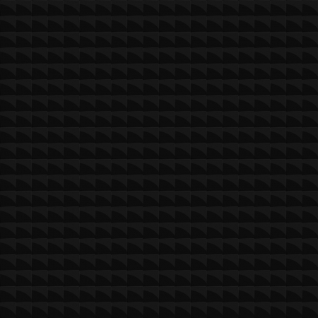 black seamless geometric textureのイラスト素材