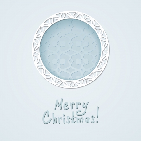 Greeting card for Christmas のイラスト素材
