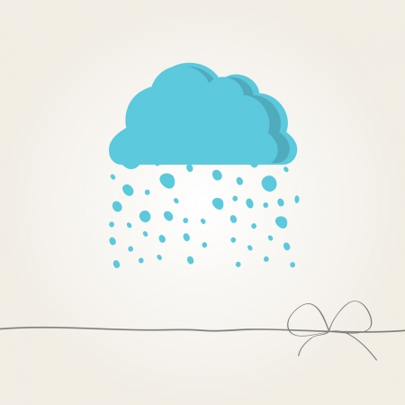 background with a cloudのイラスト素材