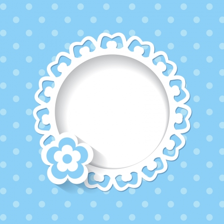 baby shower for a boy  a seamless lace and a pattern are included in the palettes のイラスト素材