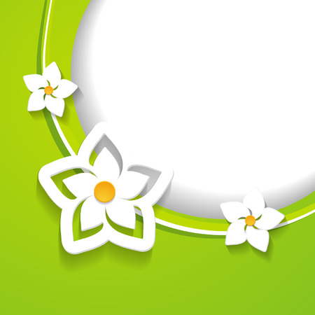 floral backgroundのイラスト素材