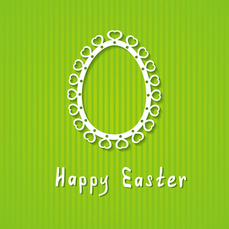 Easter cardのイラスト素材