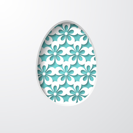 template of the Easter greeting cardのイラスト素材