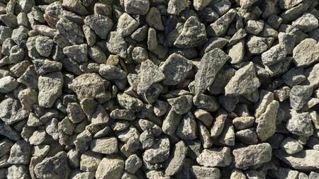 Crushed broken stone breakstone texture and backgroundの写真素材