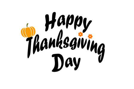 Happy Thanksgiving Dayの写真素材