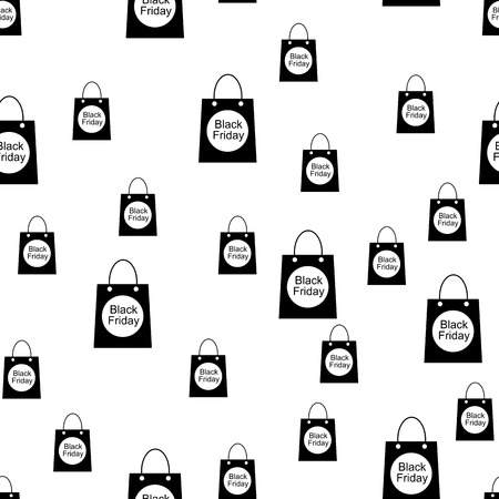 Black friday seamless patternの写真素材