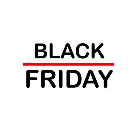 Black friday posterの写真素材
