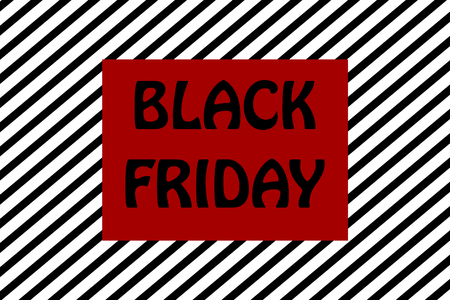 black friday sale promotion striped background illustration.の写真素材