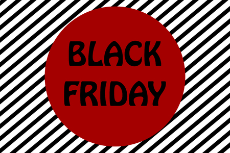 black friday sale promotion striped background illustration.の写真素材