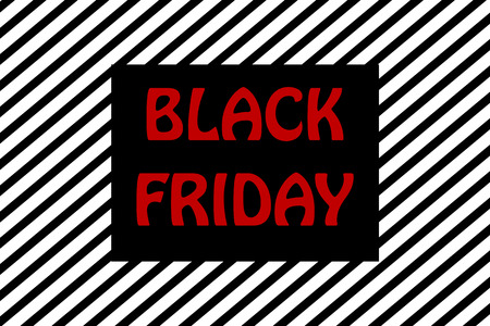 black friday sale promotion striped background illustration.の写真素材