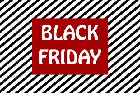 black friday sale promotion striped background illustration.の写真素材