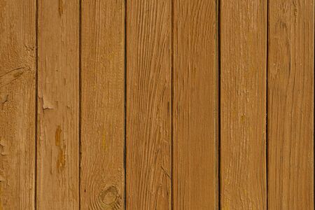 Brown wooden background from old brown planks, vertical formatの写真素材
