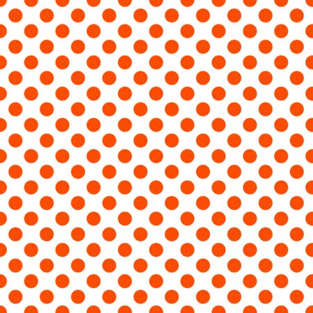 Autumn seamless patterns. Endless texture for wallpaper, background, texture. Set of halloween and thanksgiving ornament. Orange and white colorsの写真素材
