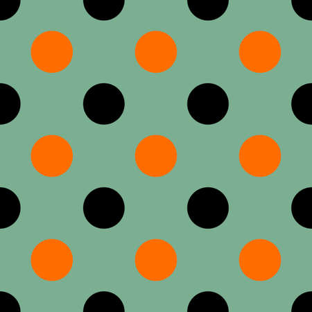 Autumn seamless polka patterns.の写真素材