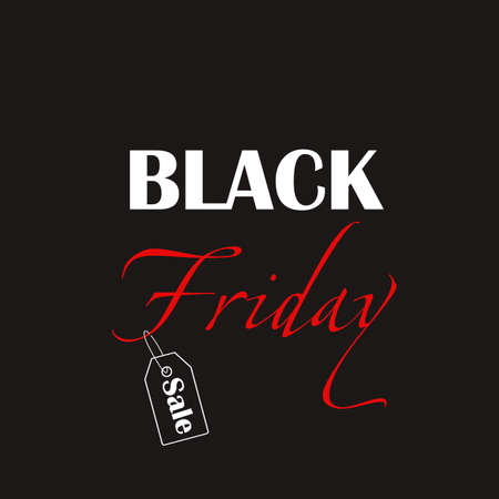 Black friday price stickers the concrete background. Sale banner, black background.の写真素材