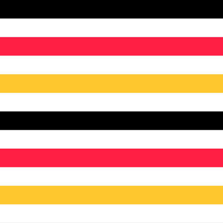Germany flag seamless pattern background. Simple horizontal color stripes of black, orange and yellow colorsの写真素材