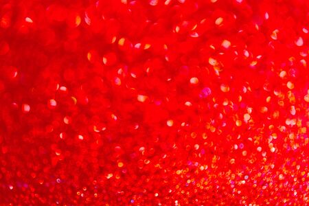 Defocused abstract red Christmas partyの写真素材