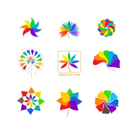 Symbols rainbow のイラスト素材