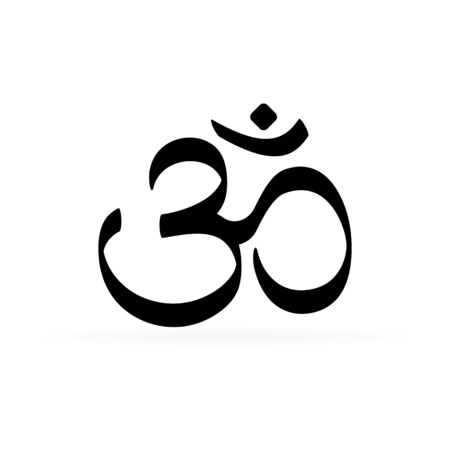 om symbol, design element, oum icon, vector illustration