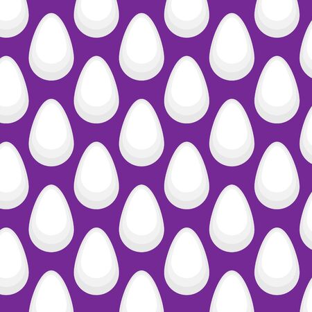 Easter egg pattern on violet. Vector stock Illustration for Easter holidays design. Spring holidayのイラスト素材