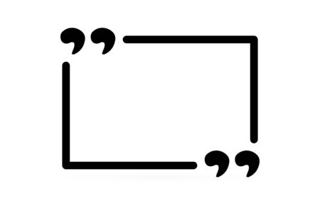 Vector of Blank template with quotes - ID:143714624 - Royalty Free ...