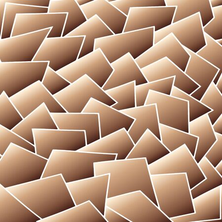 Golden paper pattern. Background Gradient template for design. Vector stock illustrationのイラスト素材