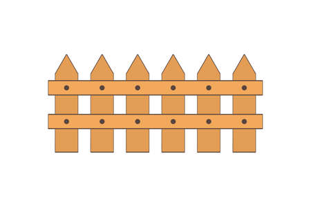 Gardening icon isolated on white. Garden symbol.のイラスト素材