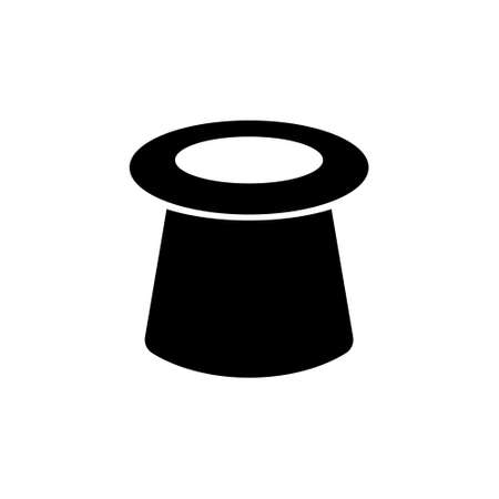 Magic hat icon isolated on white.のイラスト素材