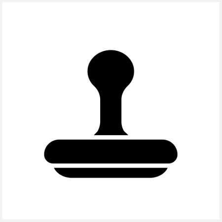 Stencil stamp icon isolated. Vector clip art. Stock illustration. EPS 10のイラスト素材