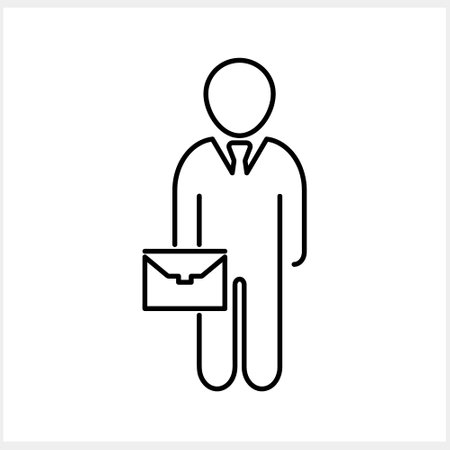 Social media marketing icon People clipart Vector stock illustration EPS 10のイラスト素材