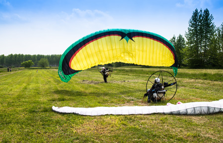 FERRARA, ITALY - SEPTEMBER 13: Ferrara ballon festival is a major annual gathering for fans of hot...