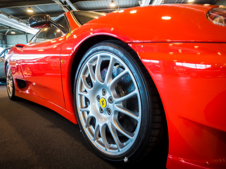 VERONA, ITALY - MAY 9: The municipality of Verona organizes a free gathering of sports and antique cars in Verona on Saturday, May 9, 2015.
Are exposed the most beautiful cars in the world.のeditorial素材
