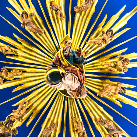 Lutago, Italy - December 23, 2016: Maranatha Museum, the largest crib exhibition in Europe. Are exposed various antiques and original Christmas cribsのeditorial素材