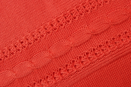 Details of  red knitwear  の写真素材