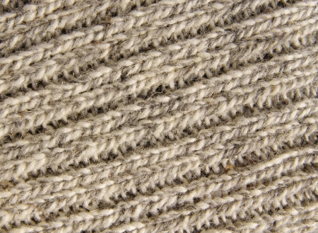 Homemade wool stitch close up の写真素材