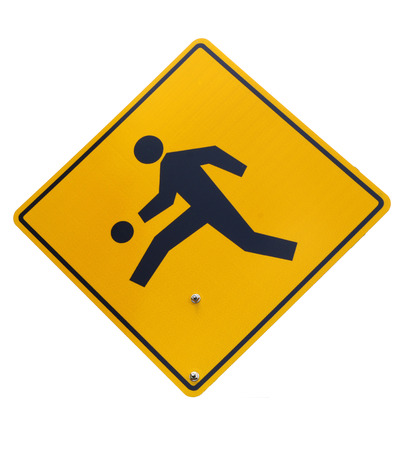 Sign a player of basketball in the streets in Vancouver, British Columbia, Canada の写真素材