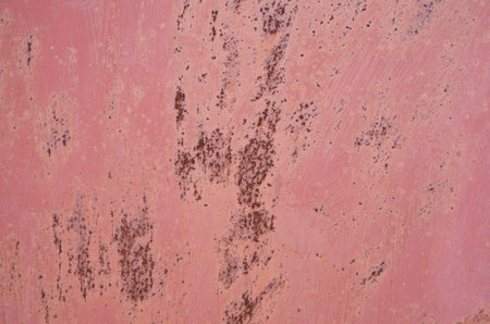 Old rusty metal surface close up