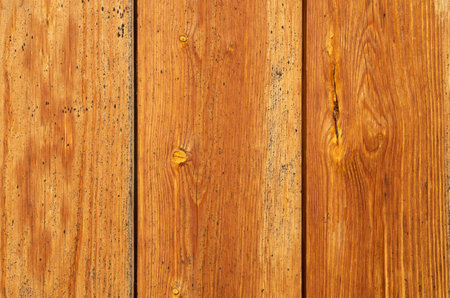 Light brown wooden wall close upの写真素材