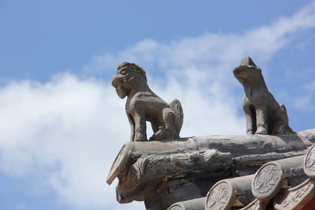 Stone statueの写真素材