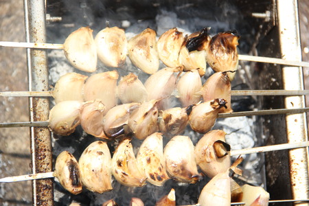 Garlicの写真素材