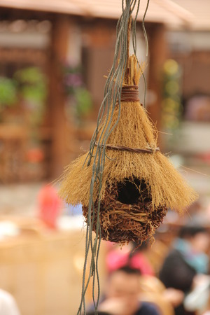 bird houseの写真素材
