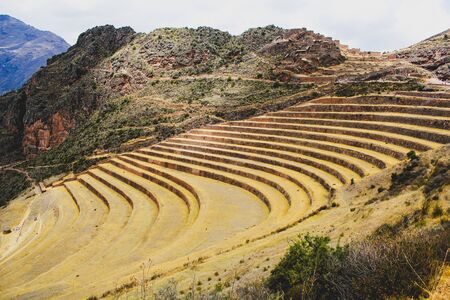 Incan Sacred Valley in Peruの写真素材