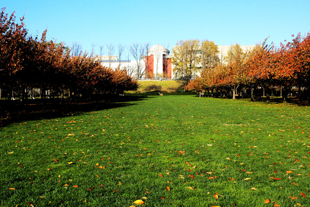 Autumn in Brooklyn Botanic Gardenのeditorial素材