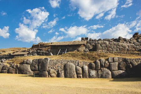 Ruins of Sacsayhuaman in Cusco, Peru
