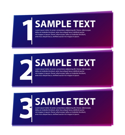 Abstract vector text frame illustration  backgroundのイラスト素材